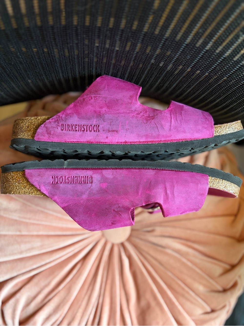 Birkenstock Arizona Fuchsia Sandals 39 - Picture 5 of 6